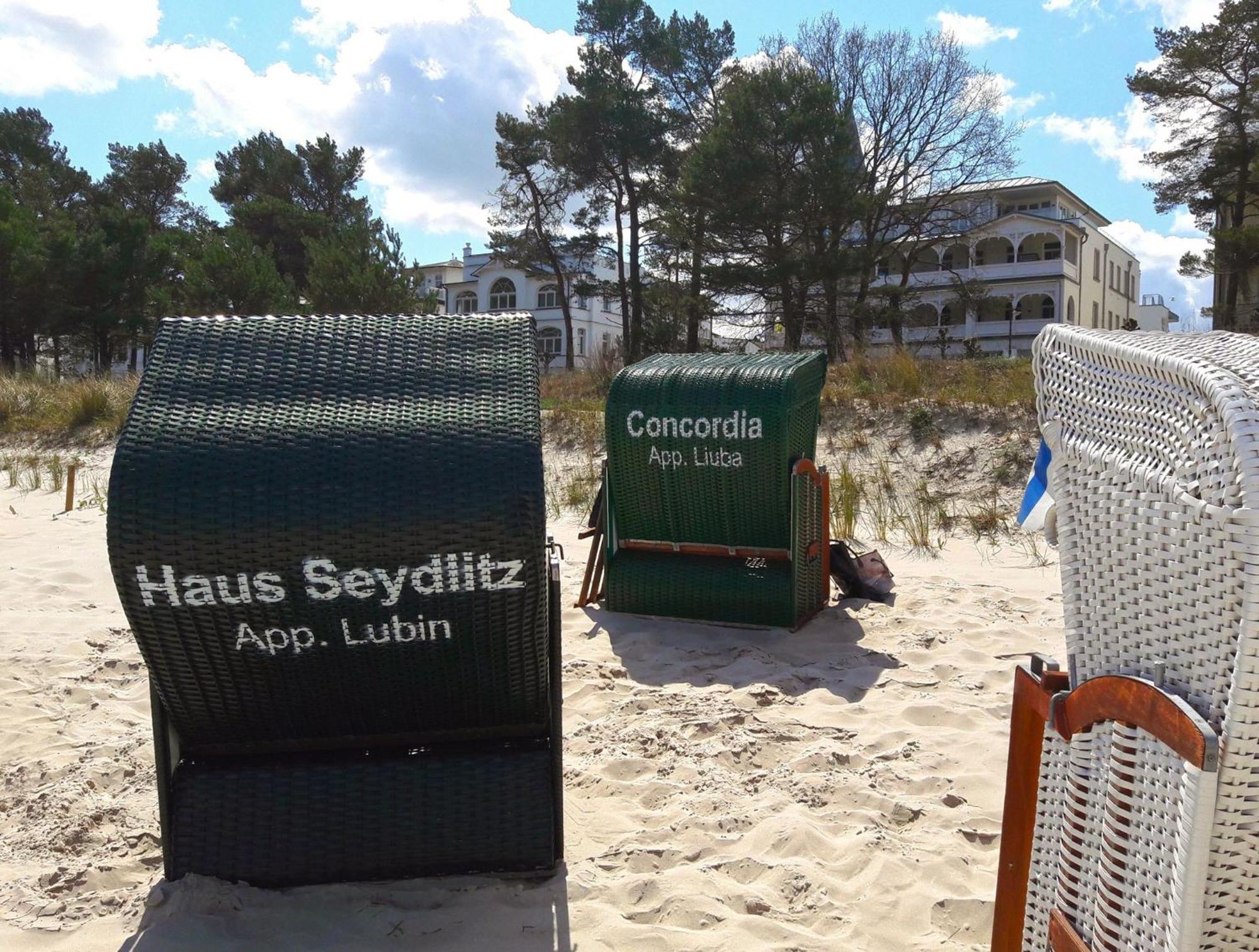Haus "Seydlitz" In Binz - Wg15 "Lubin" Mit Terrasse Strandnah Екстер'єр фото